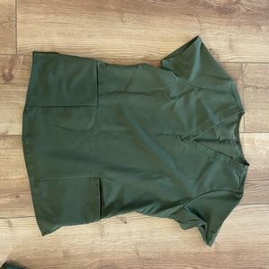Mandala scrubs— Army green